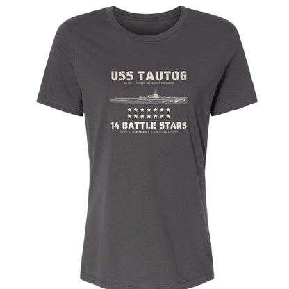 USS Tautog 14 Battle Stars Women's T-Shirt