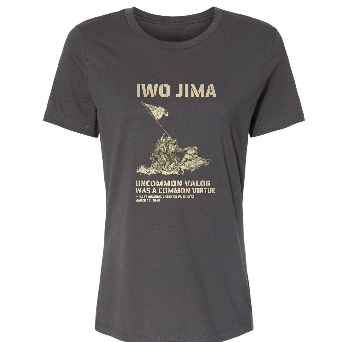 Uncommon Valor Iwo Jima Women's T-Shirt