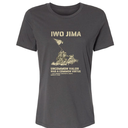 Uncommon Valor Iwo Jima Women's T-Shirt