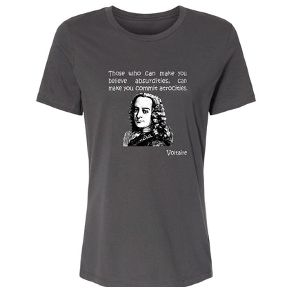 Voltaire Absurdities Women's T-Shirt
