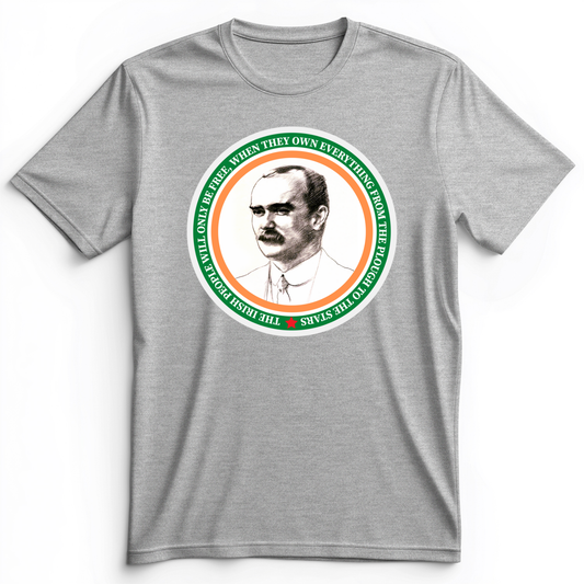James Connolly Premium Tee Athletic Heather / S