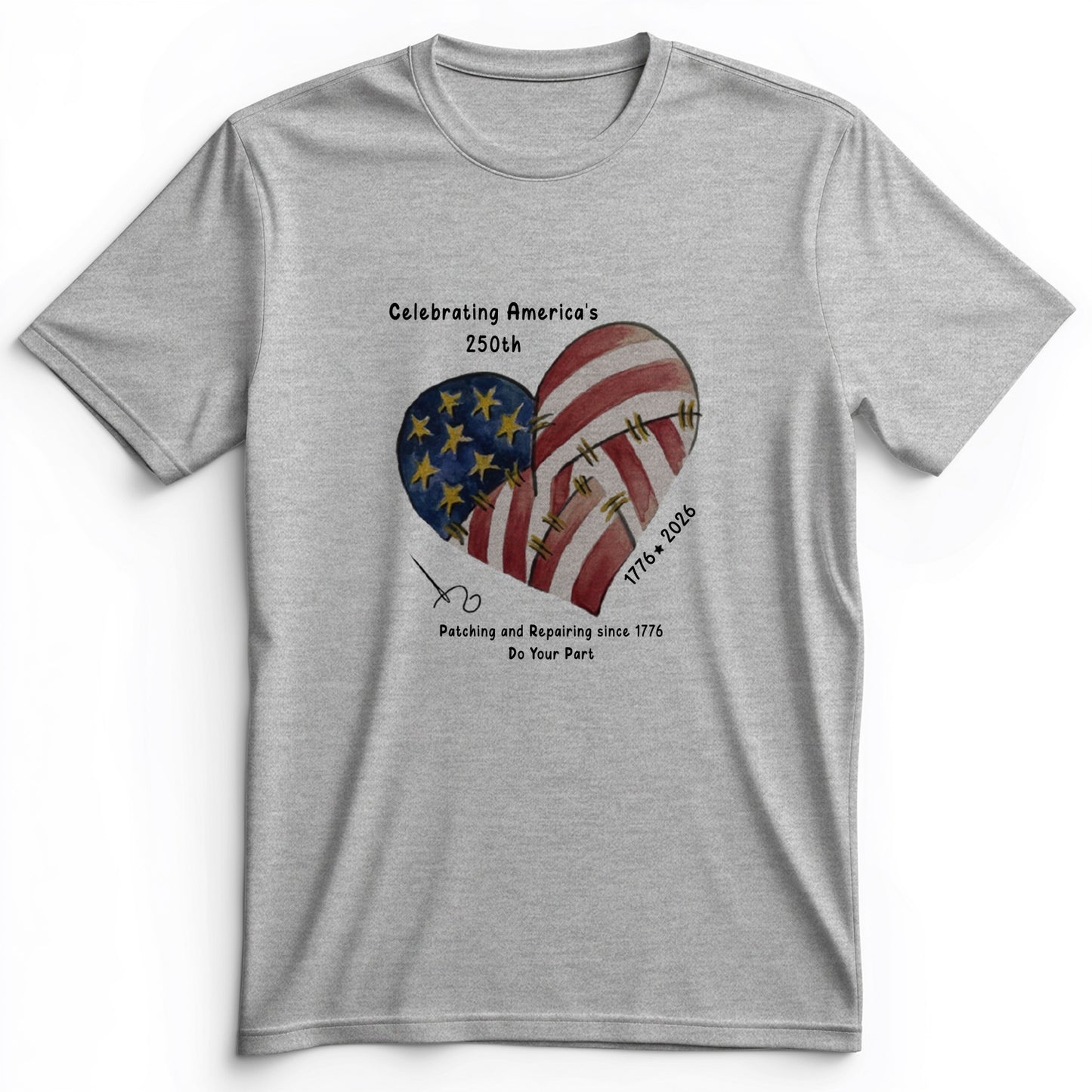 250th Heart Premium Tee