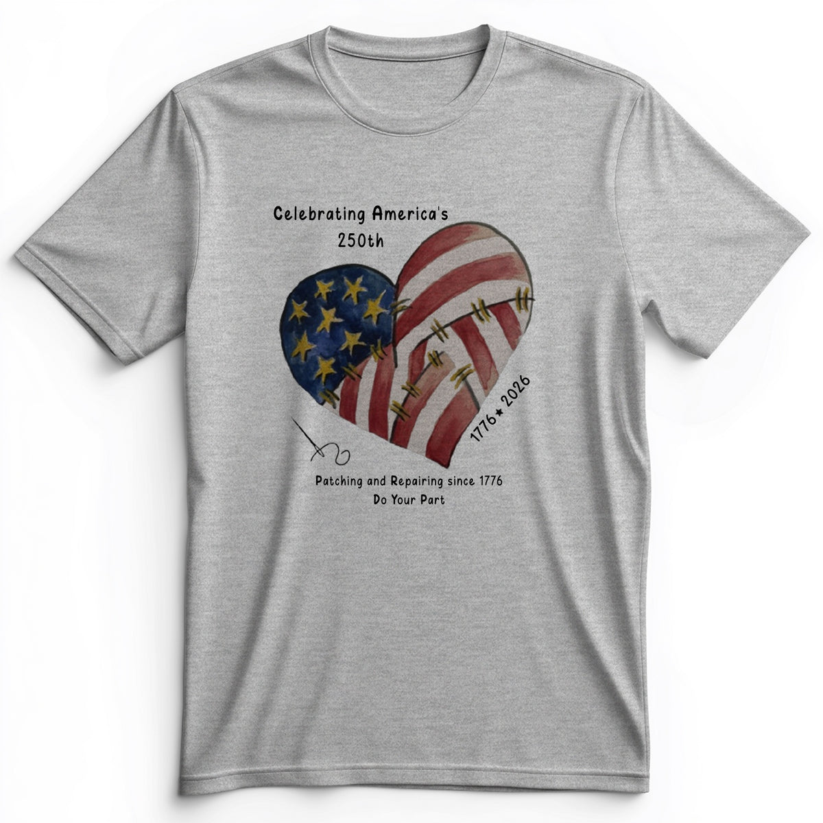 250th Heart Premium Tee