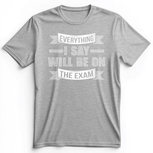 On The Exam Premium Tee