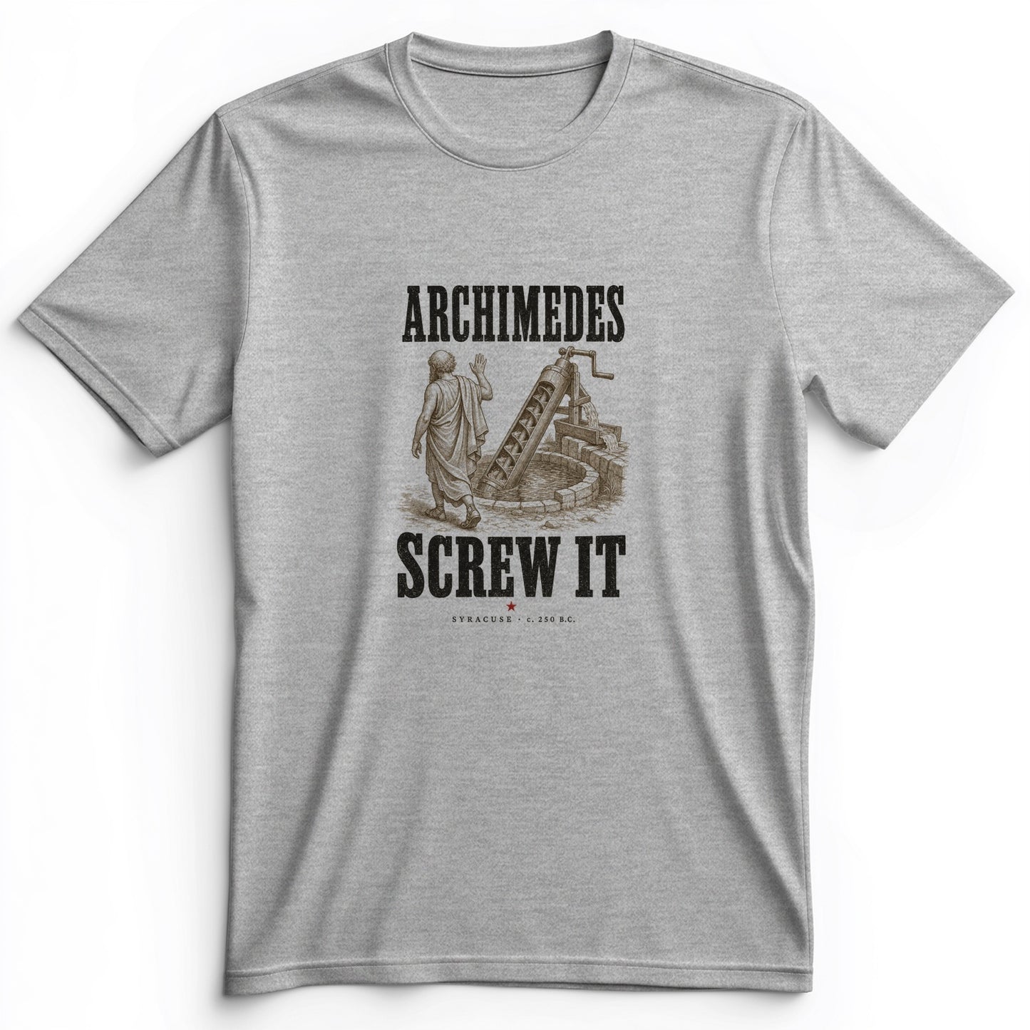 Archimedes Screw It Premium Tee