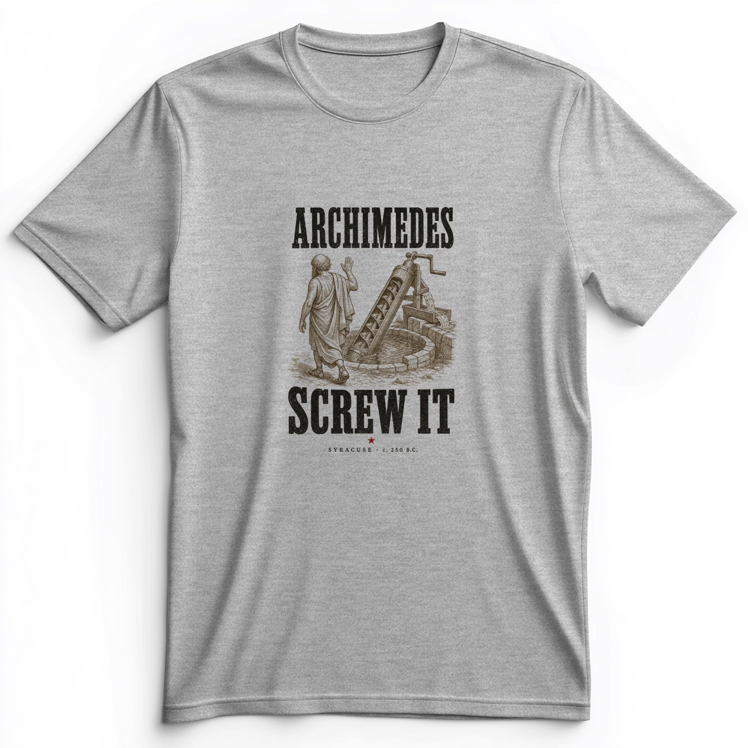 Archimedes Screw It Premium Tee