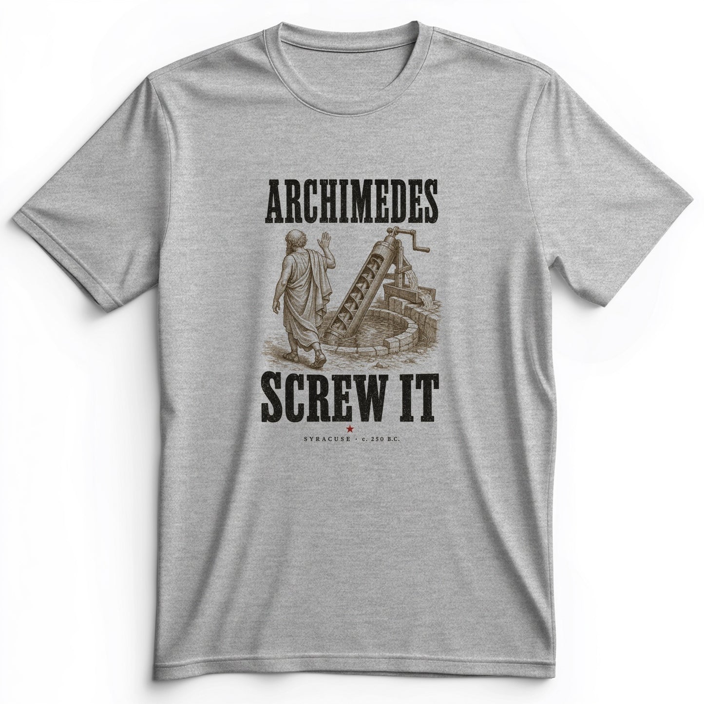 Archimedes Screw It Premium Tee