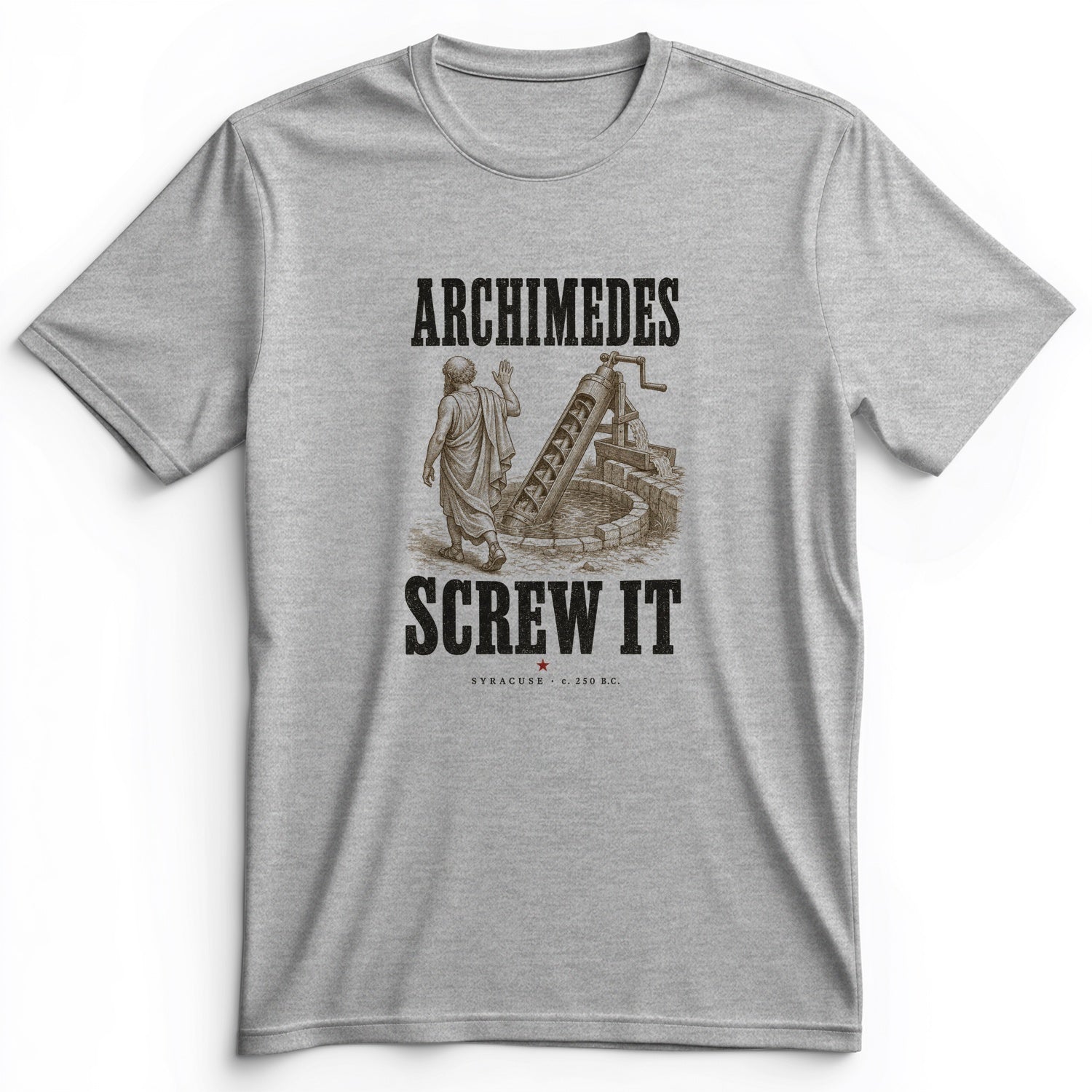 Archimedes Screw It Premium Tee