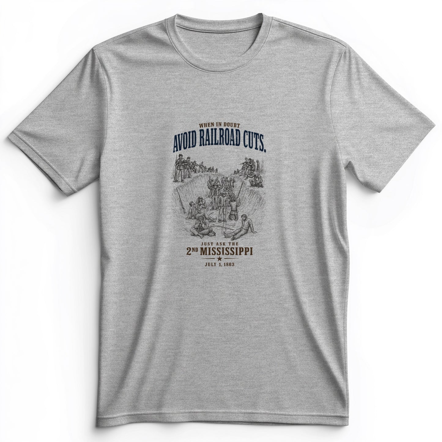 Avoid Railroad Cuts Premium Tee