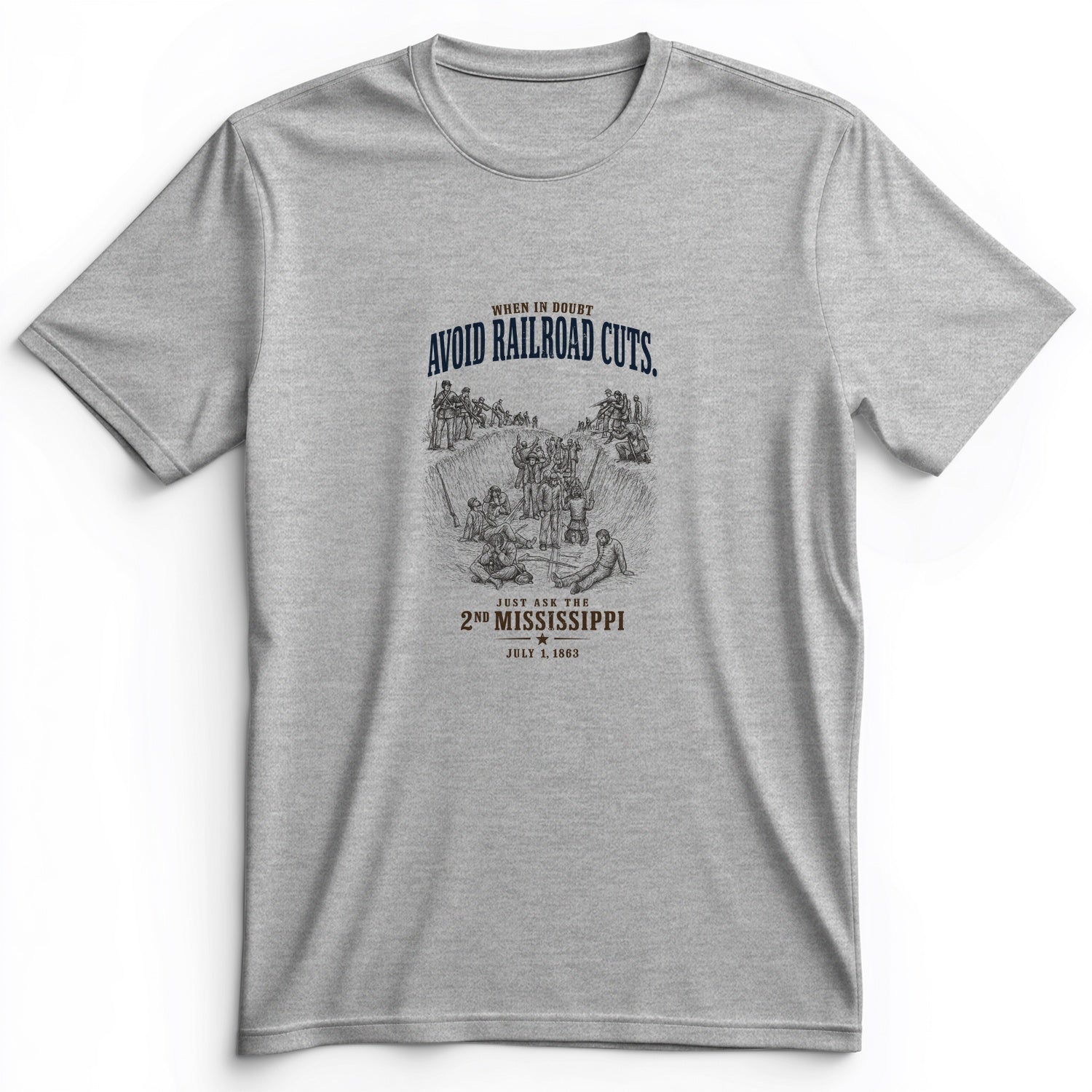 Avoid Railroad Cuts Premium Tee