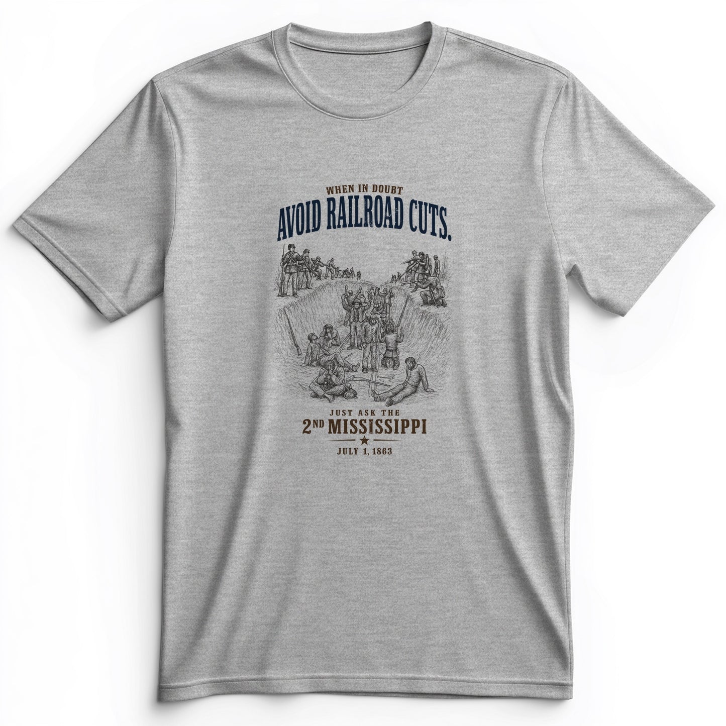 Avoid Railroad Cuts Premium Tee