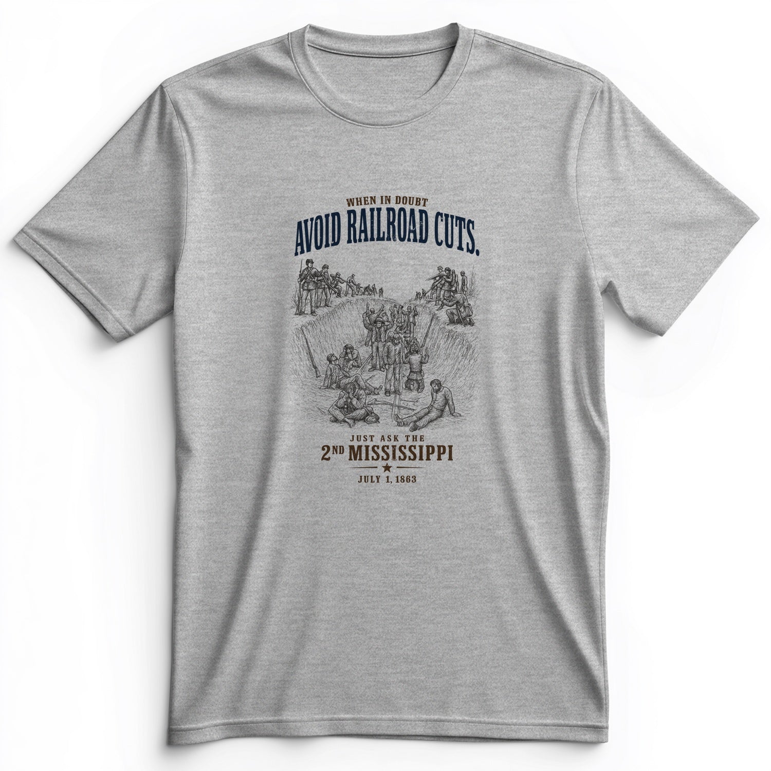 Avoid Railroad Cuts Premium Tee