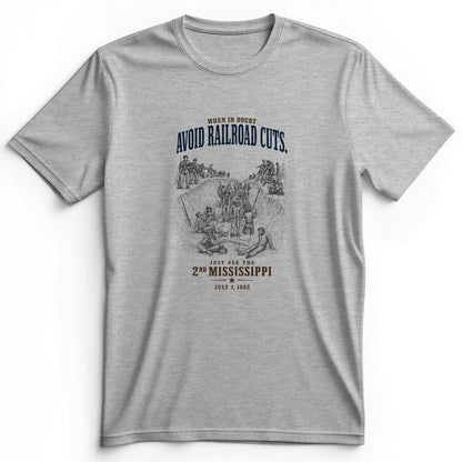 Avoid Railroad Cuts Premium Tee