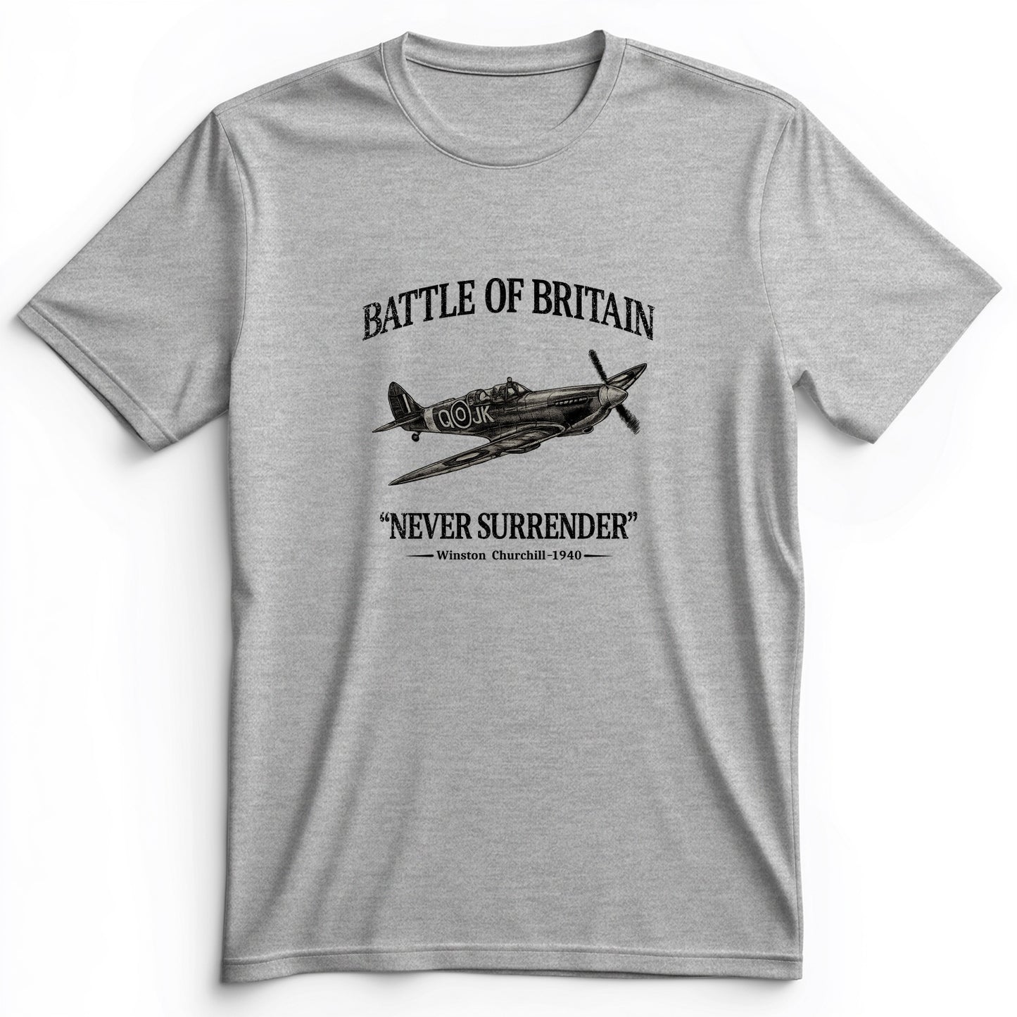 Battle of Britain Never Surrender Premium Tee