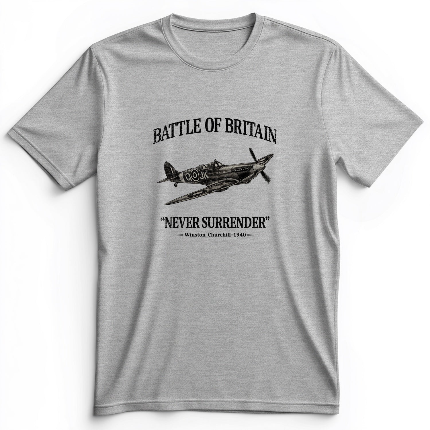 Battle of Britain Never Surrender Premium Tee