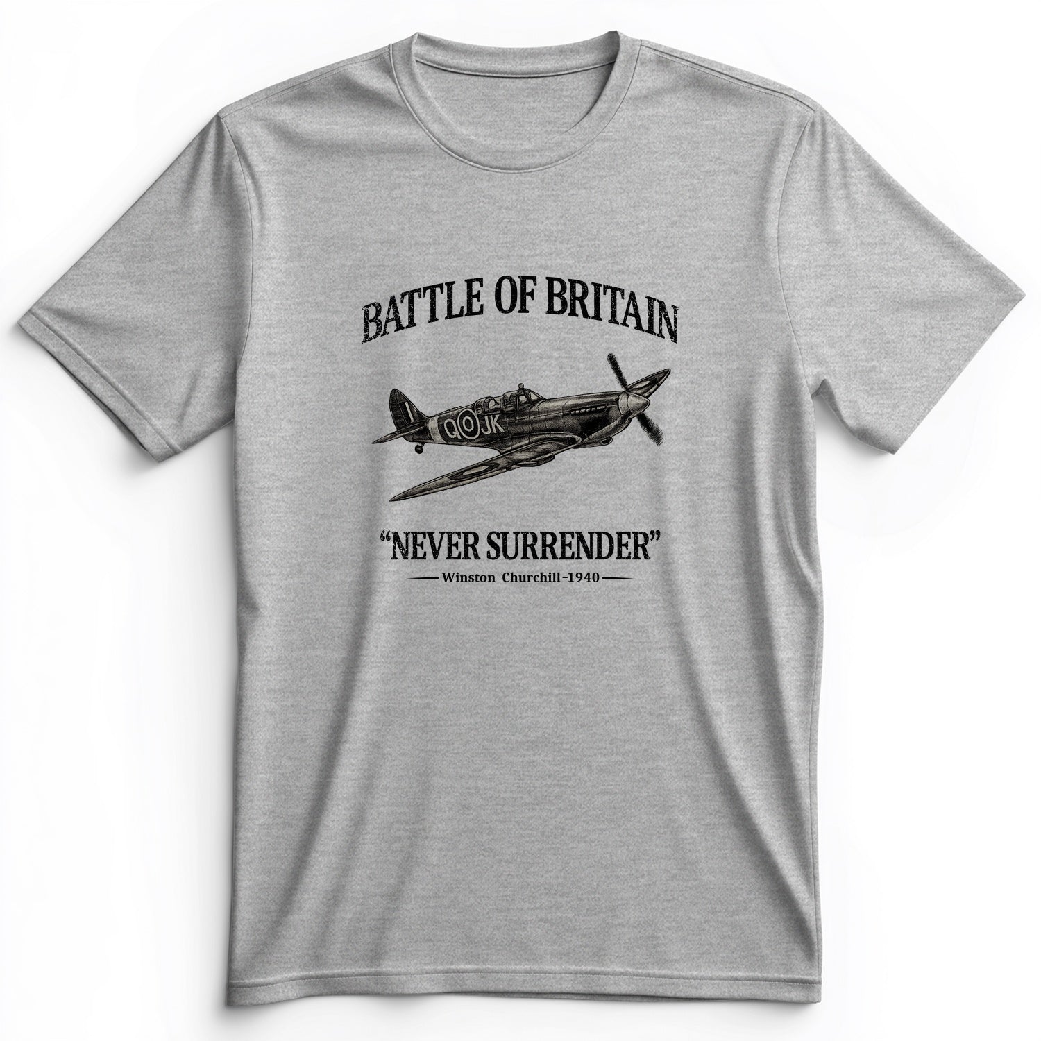 Battle of Britain Never Surrender Premium Tee