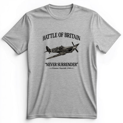 Battle of Britain Never Surrender Premium Tee