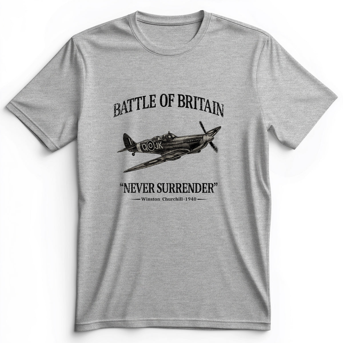 Battle of Britain Never Surrender Premium Tee