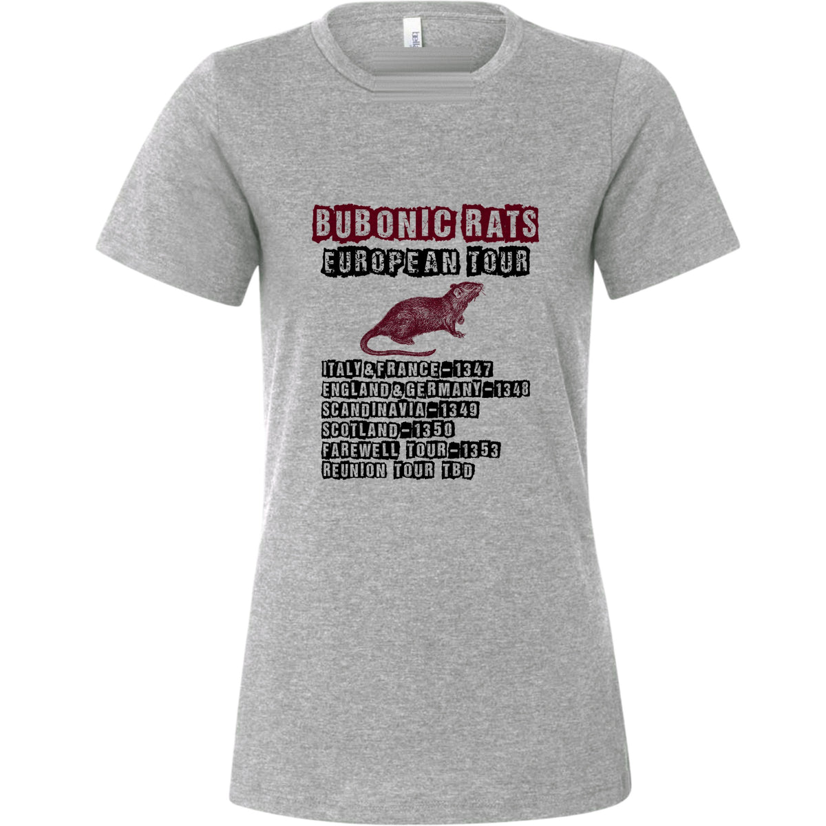 Bubonic Rats European Tour Women's T-Shirt