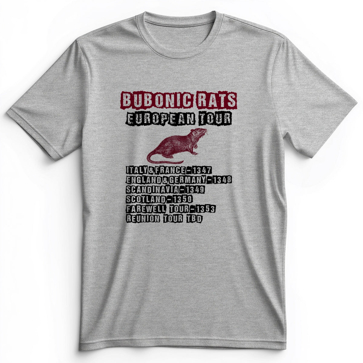 Bubonic Rats European Tour Premium Tee