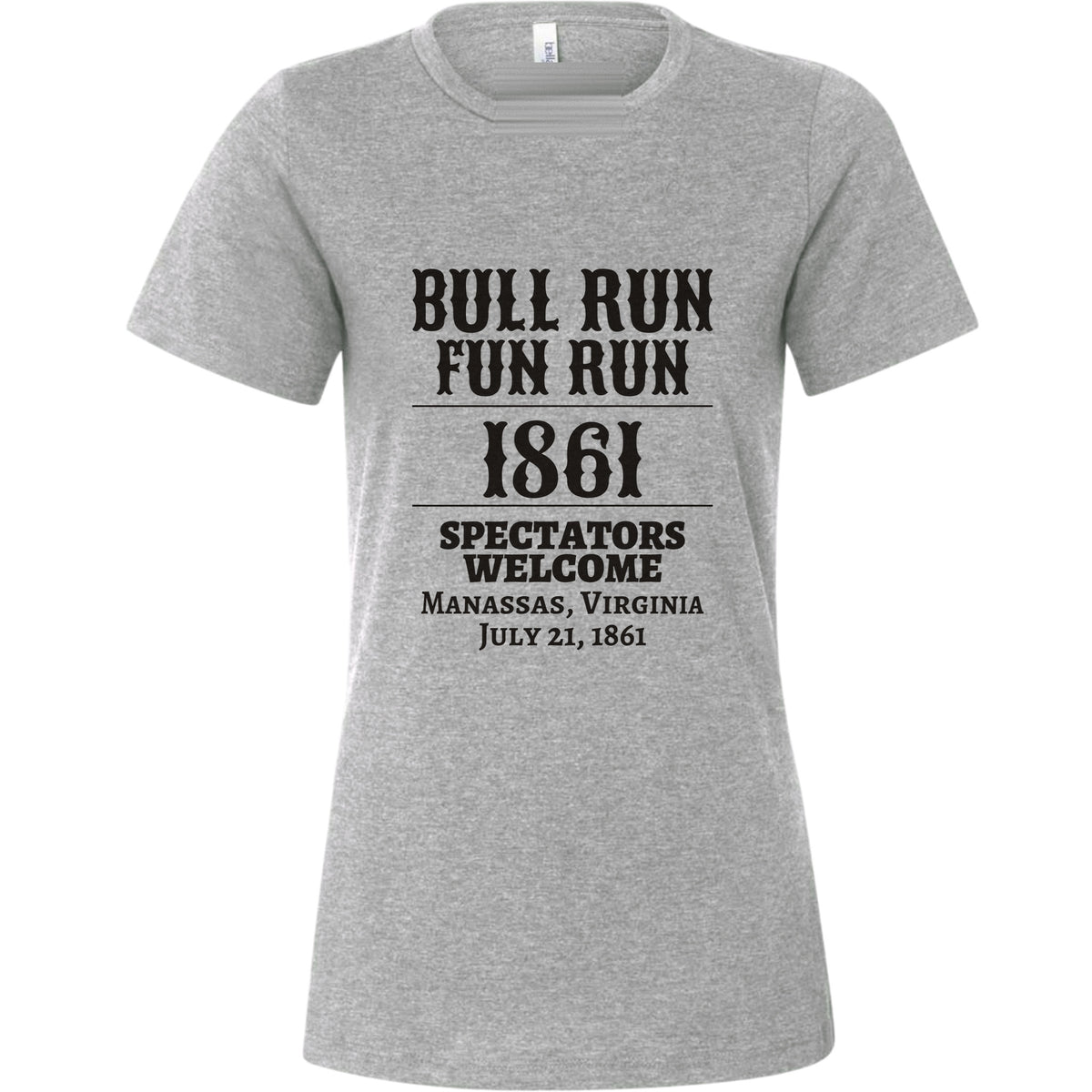 Bull Run Fun Run 1861 Women's T-Shirt
