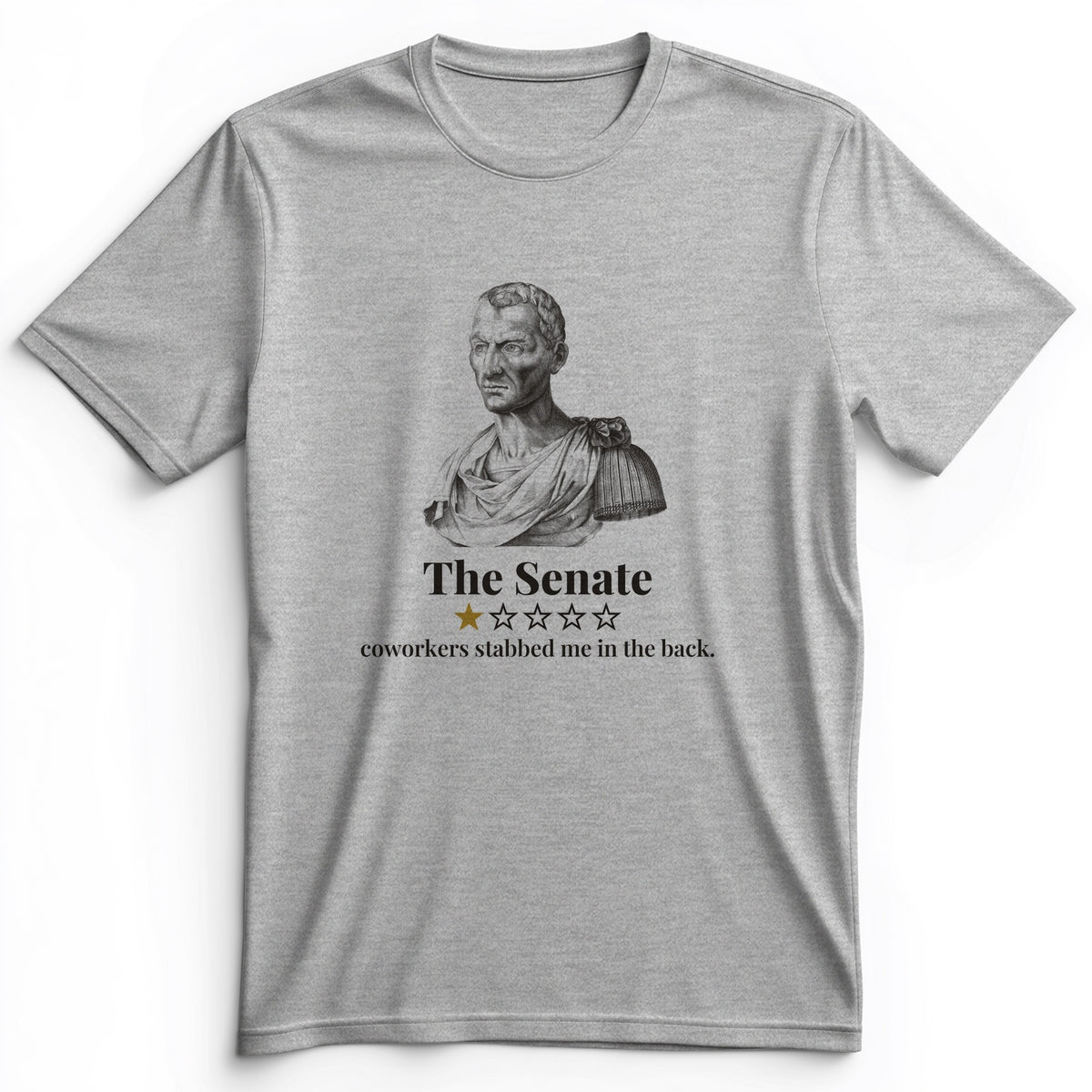 Caesar Senate Review Premium Tee