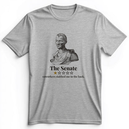 Caesar Senate Review Premium Tee
