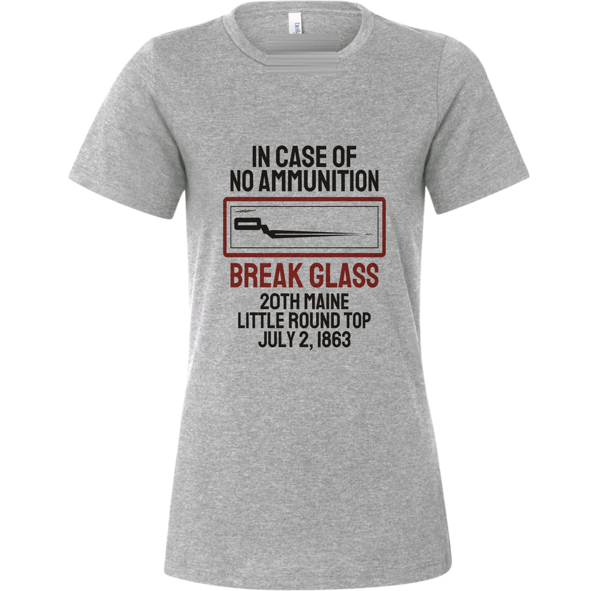 Chamberlain Break Glass Little Round Top Women's T-Shirt