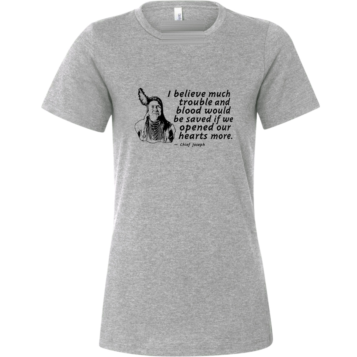 Chief Joseph Open Hearts Women's T-Shirt