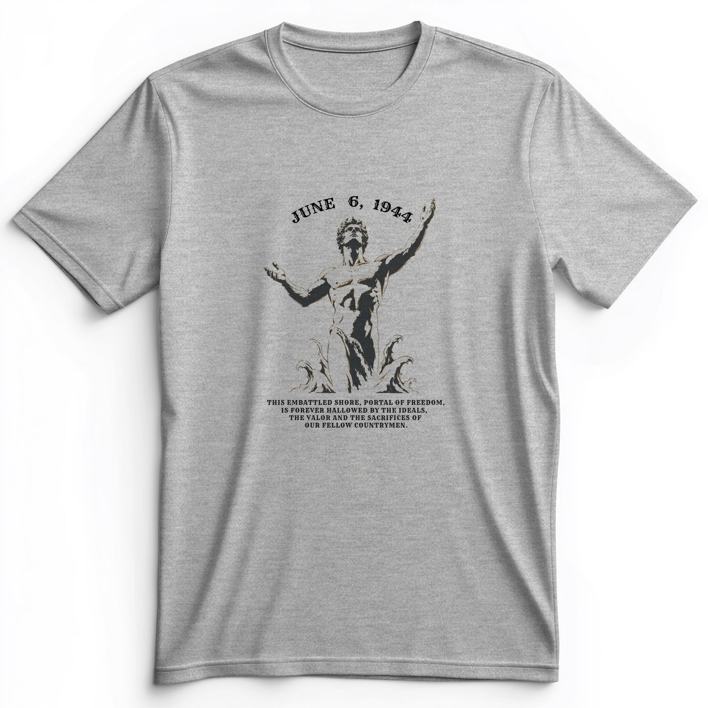 Dday Statue Premium Tee