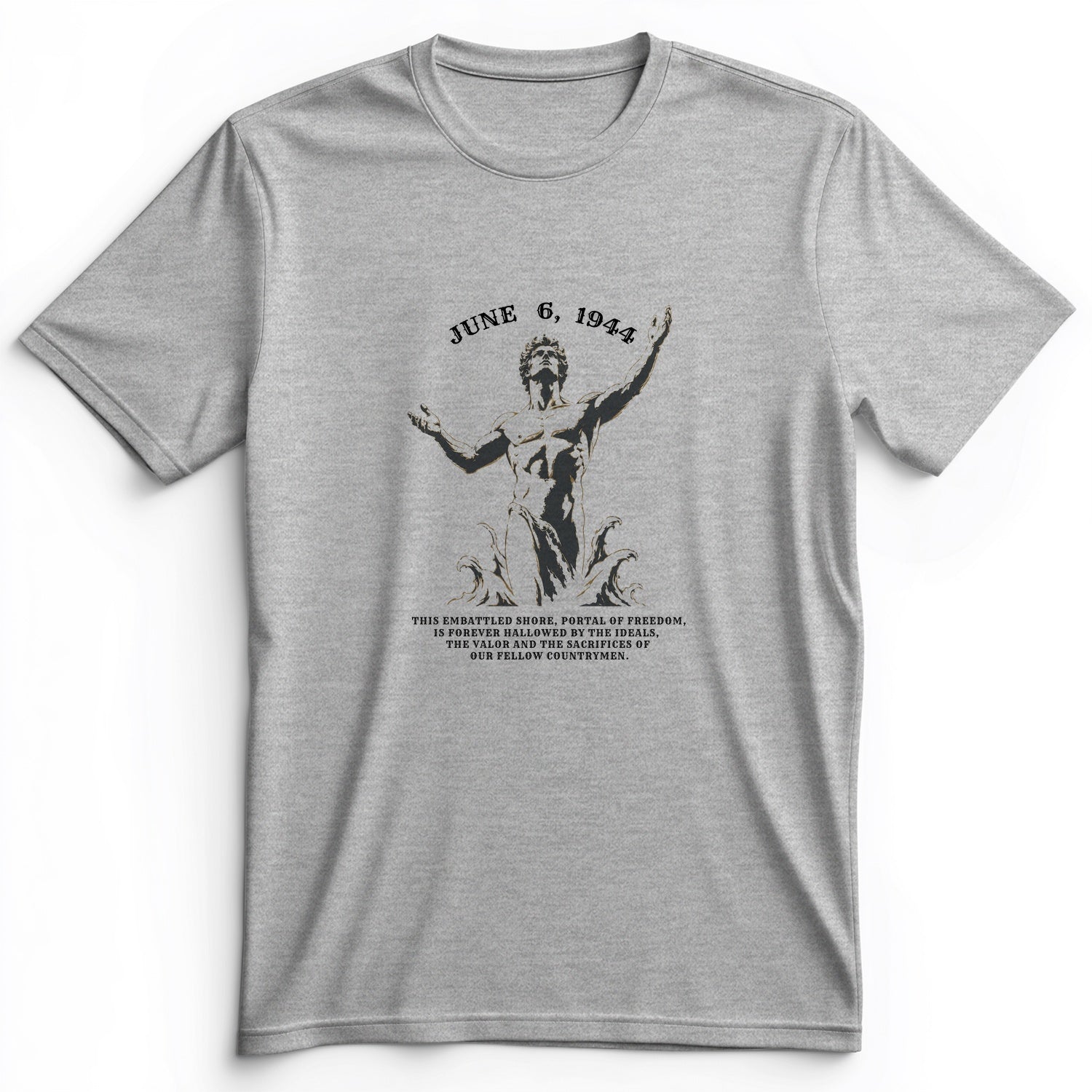 Dday Statue Premium Tee