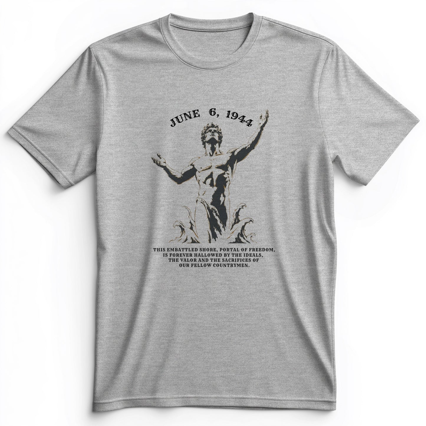 Dday Statue Premium Tee