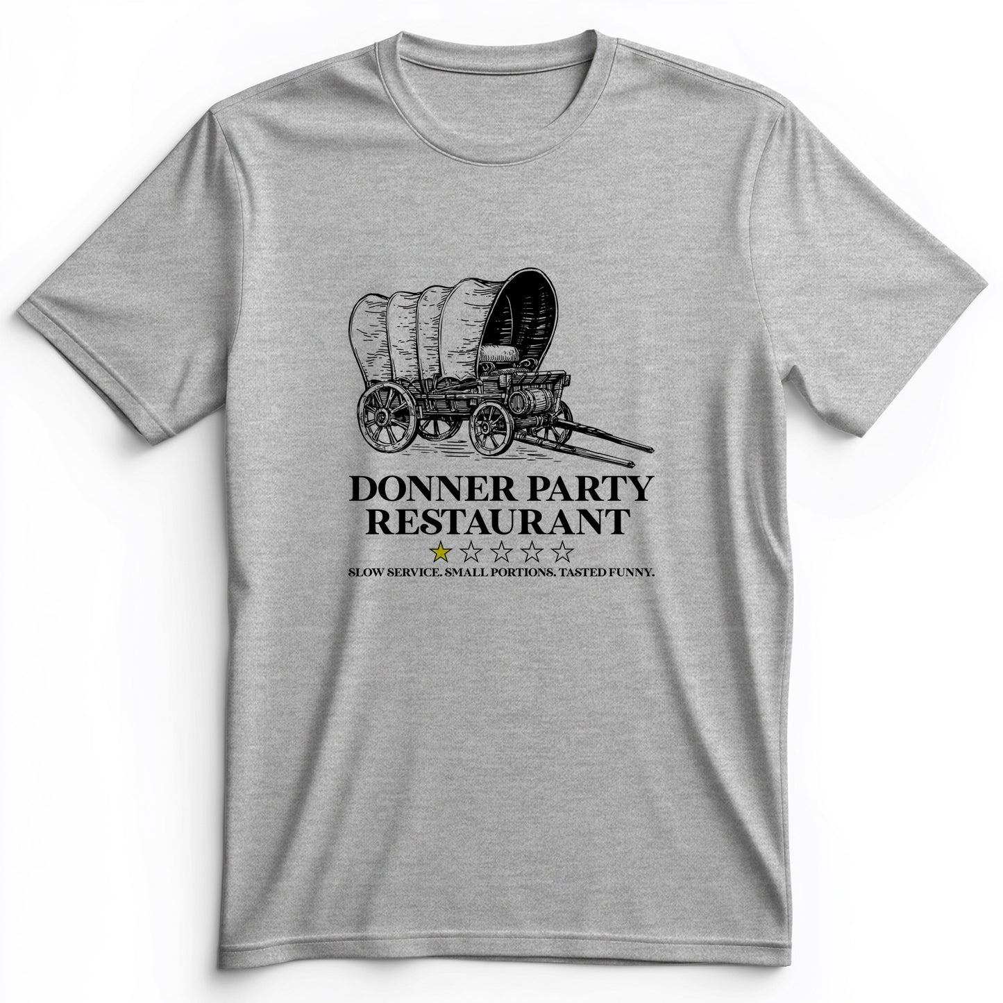 Donner Party Restaurant Review Premium Tee