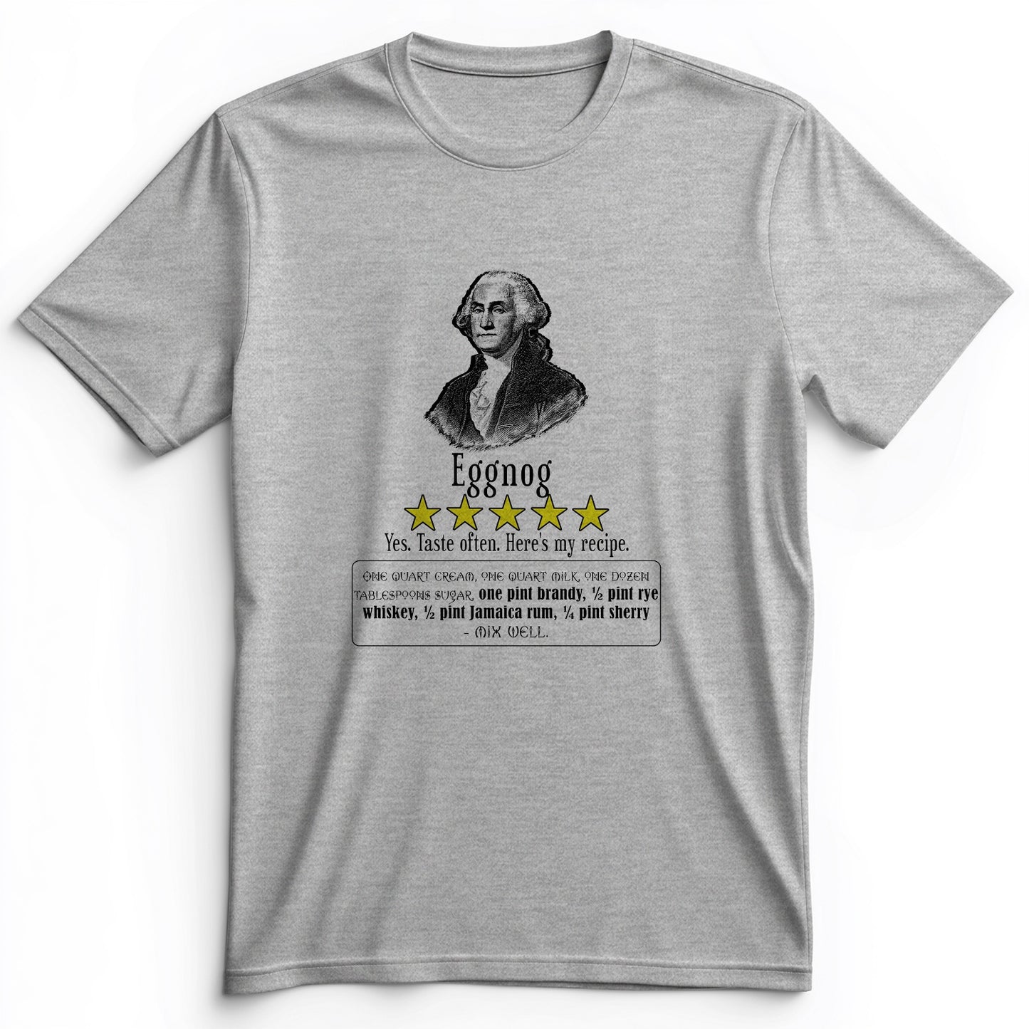 Eggnog George Washington Premium Tee