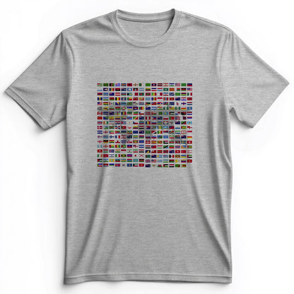 Flags of the World Premium Tee