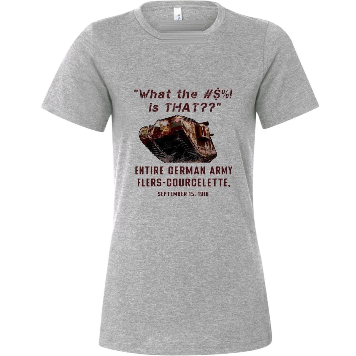 Flers-Courcelette 1916 Women's T-Shirt