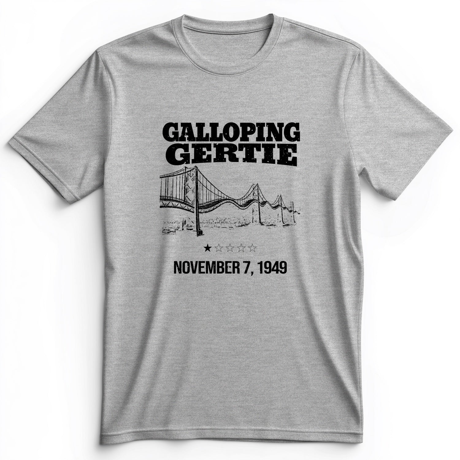 Galloping Gertie Premium Tee