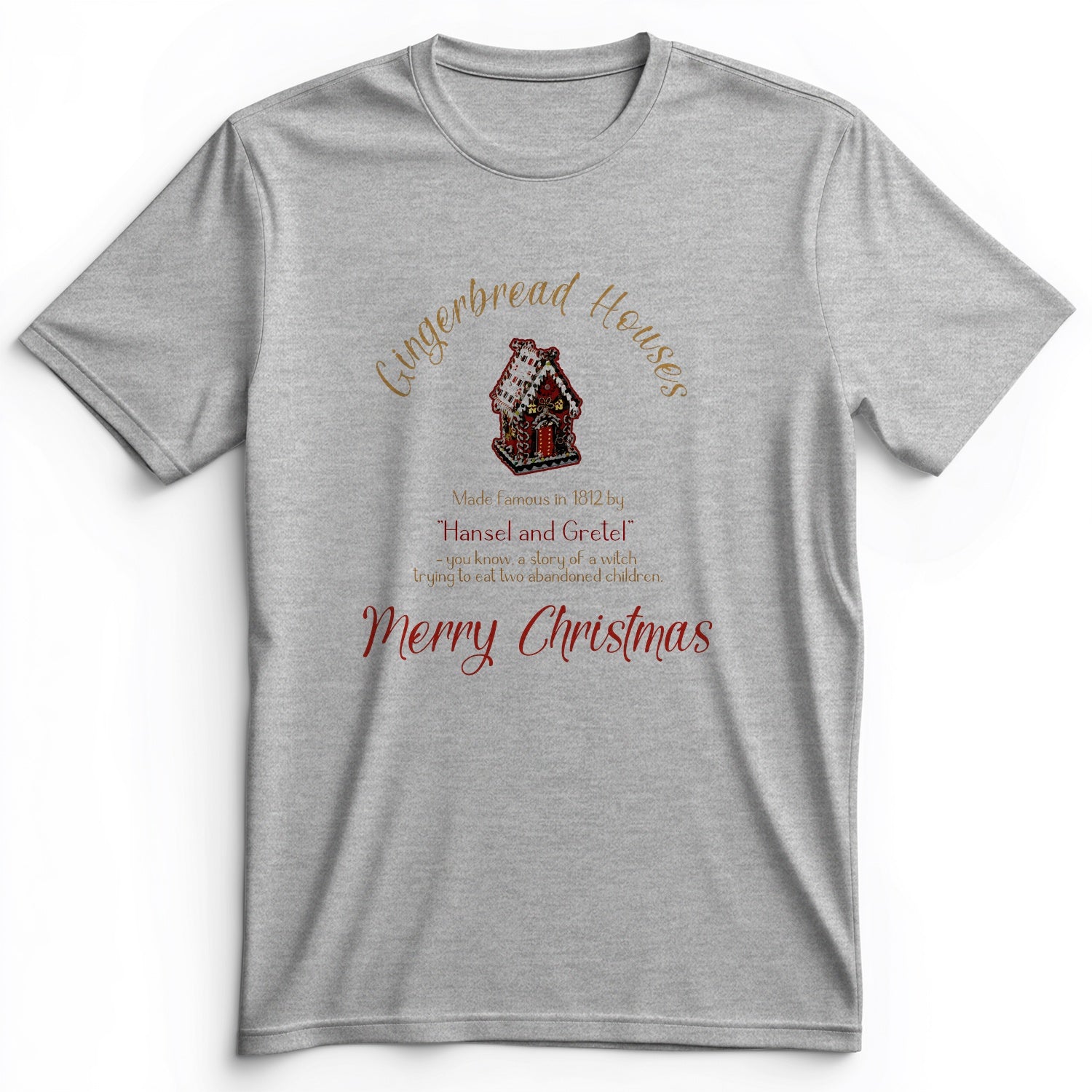 Gingerbread House Premium Tee