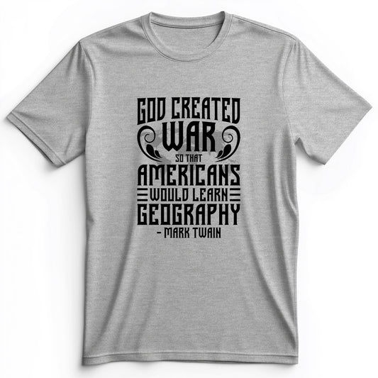 God Created War Premium Tee