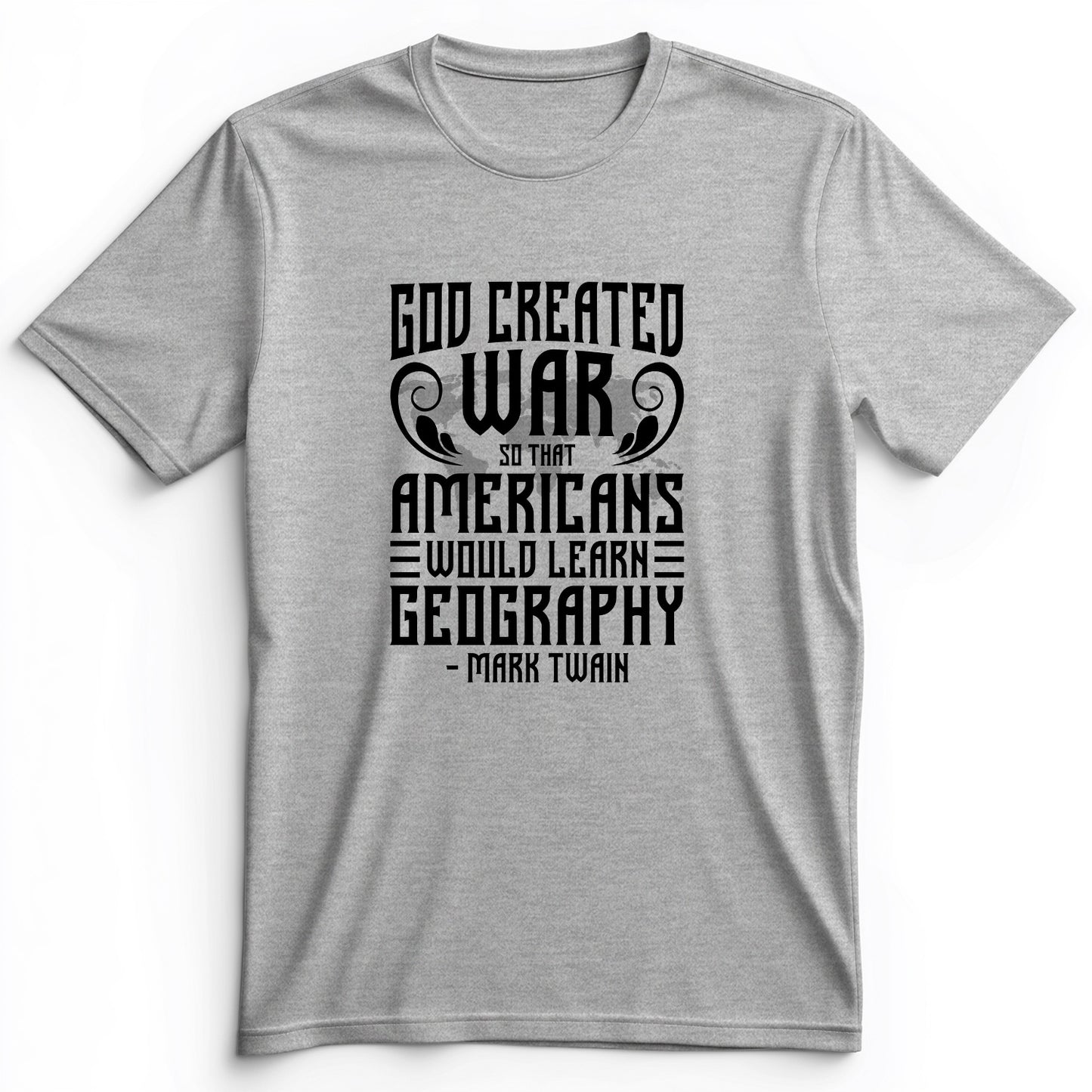 God Created War Premium Tee