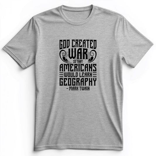 God Created War Premium Tee
