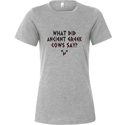 Greek Cows Women's T-Shirt