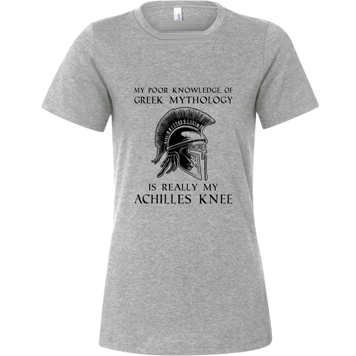 Greek Mythology Achilles Knee Women's T-Shirt