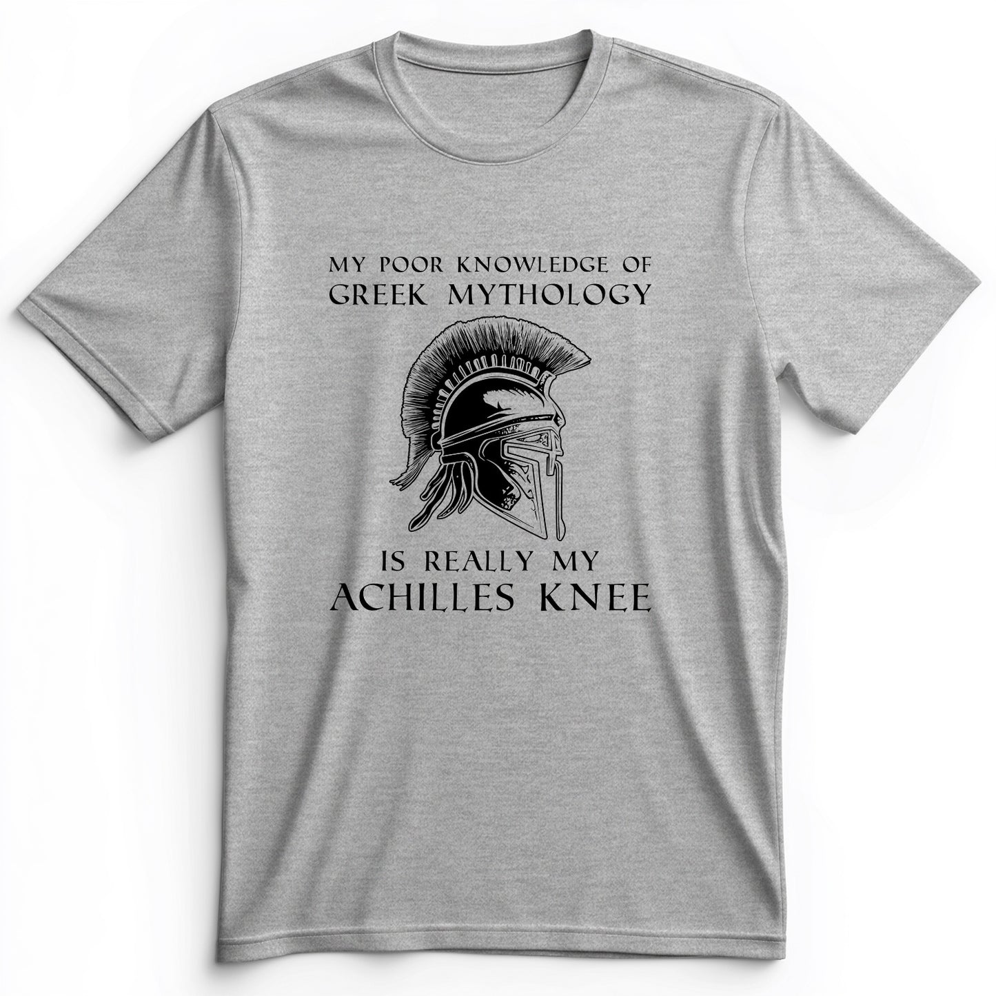 Greek Mythology Achilles Knee Premium Tee