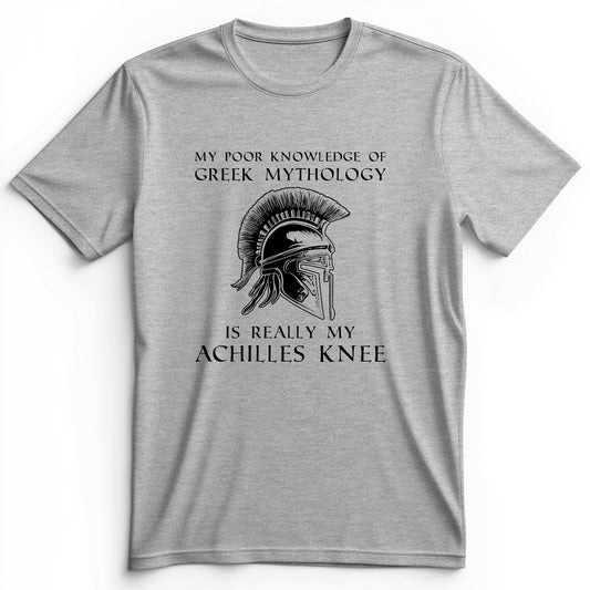 Greek Mythology Achilles Knee Premium Tee