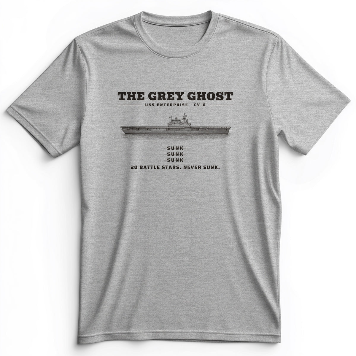 Grey Ghost Premium Tee