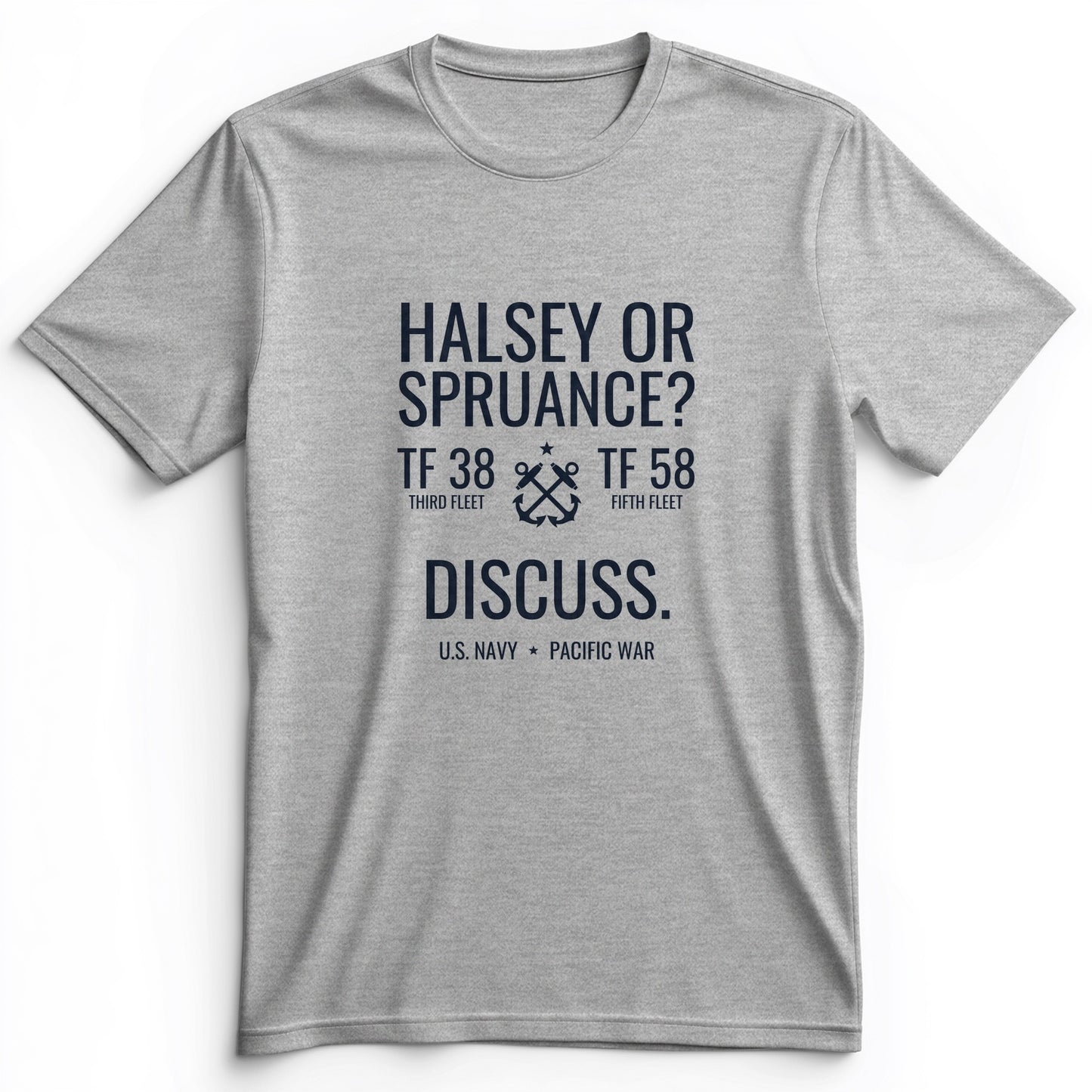 Halsey or Spruance Discuss Premium Tee