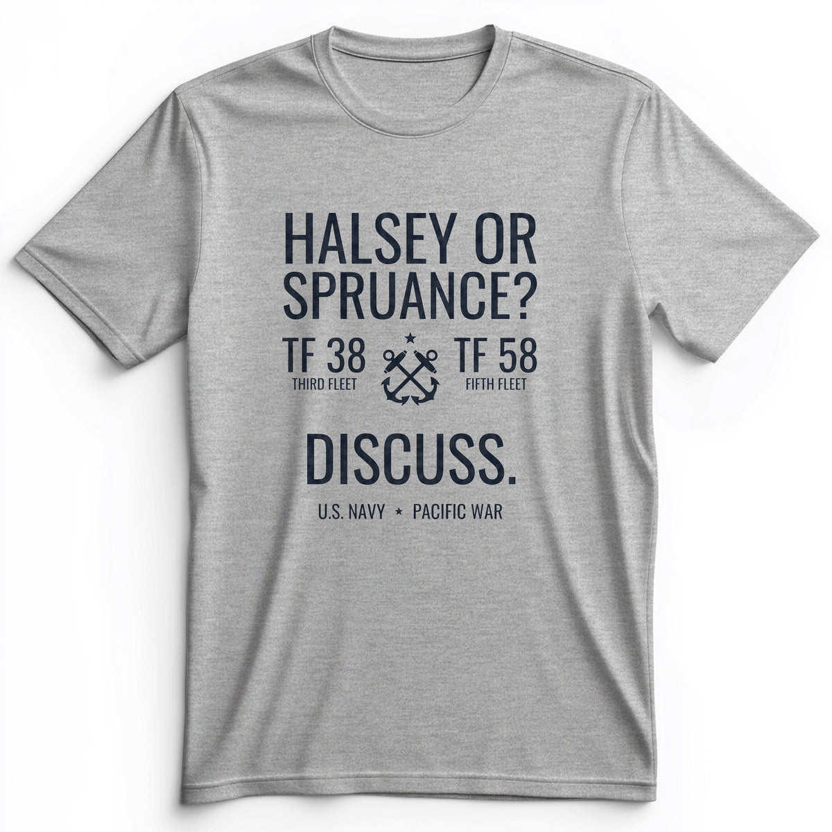 Halsey or Spruance Discuss Premium Tee