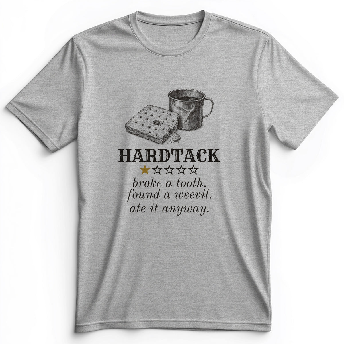 Hardtack One Star Review Premium Tee