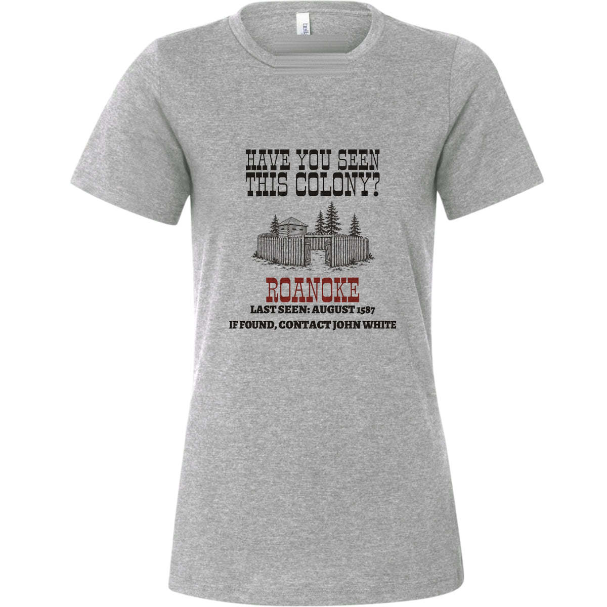 Have You Seen This Colony Roanoke Women's T-Shirt